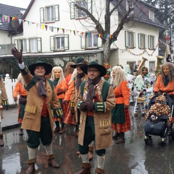 Umzug der Teuringer Johle am 17. Januar 2015